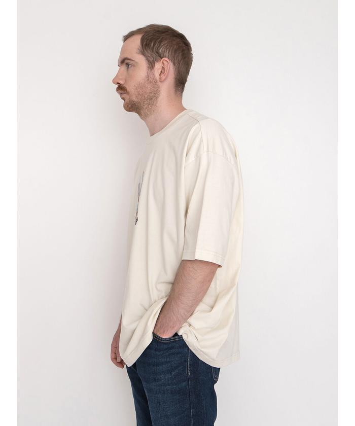 セール】SKATE GRAPHIC BOX Tシャツ RABBIT SKULL OFF WHITE(504229092 