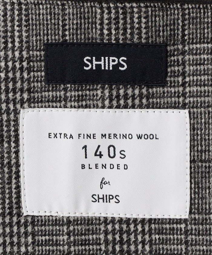セール】SHIPS:スーパー140'S WOOL/SOLOTEX(R) S2ボタン