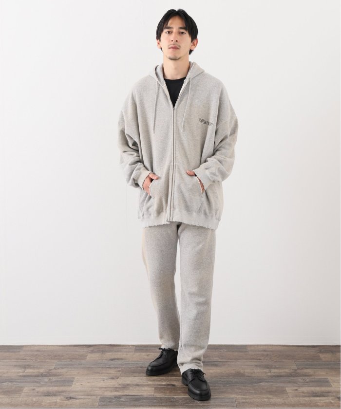 DAIRIKU Zip Hoodie Gray M