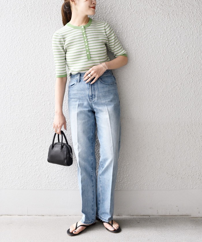 セール】【SHIPS別注】BIT BLUE:ストレートデニム◇(504057481 セール】【SHIPS別注】BIT BLUE:ストレートデニム◇(504057481