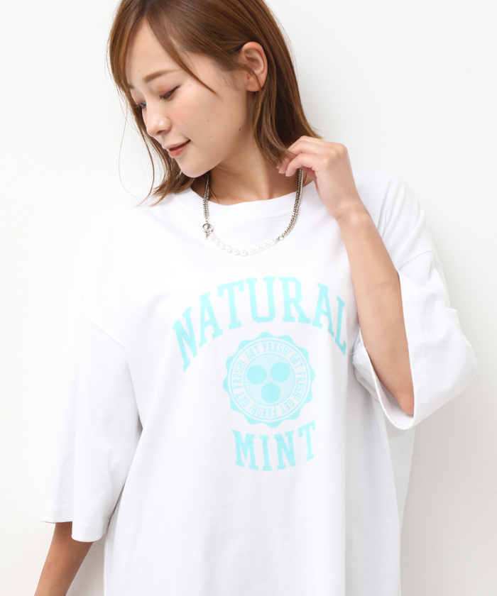 セール】メントスカレッジプリントTEE(504142160) | ジュン