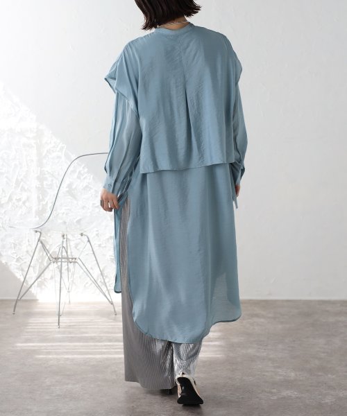 セール Off バンドカラーデザインシャツワンピース ボンジュールサガン Bonjour Sagan D Fashion セール Off バンドカラーデザインシャツワンピース ボンジュールサガン Bonjour Sagan D Fashion
