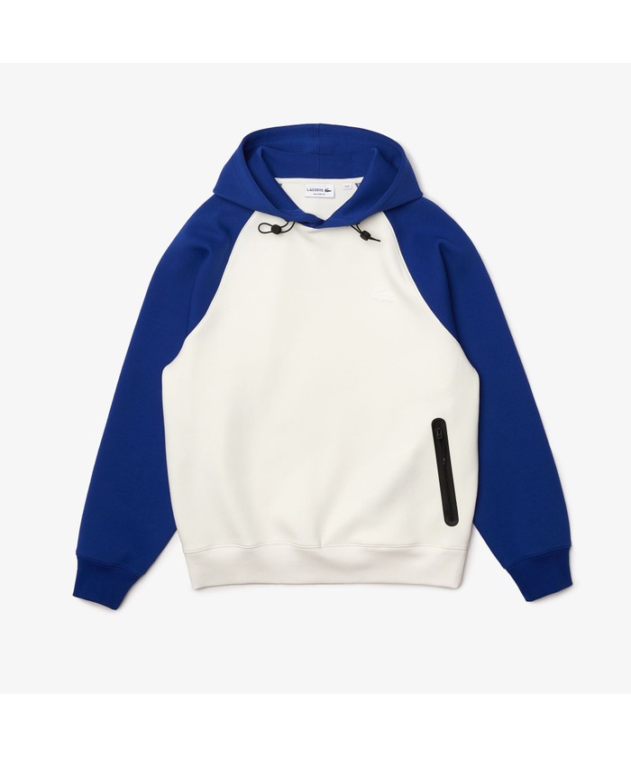 LACOSTE ラコステ バイカラージップポケットフーディー　元値25300円 セール 30%OFF】ラコステ LACOSTE バイカラージップポケット