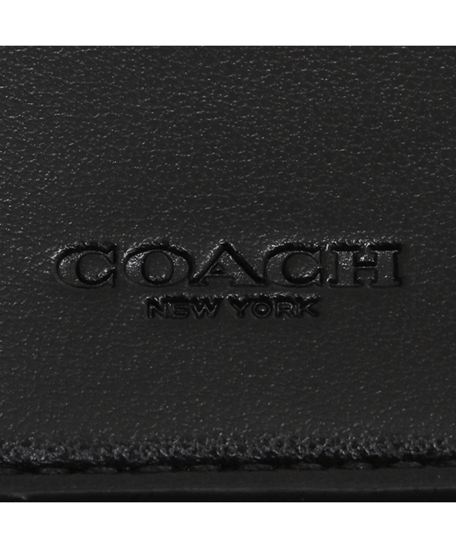 17 新品 COACH コーチ キーケース ブラック  メンズ レディース