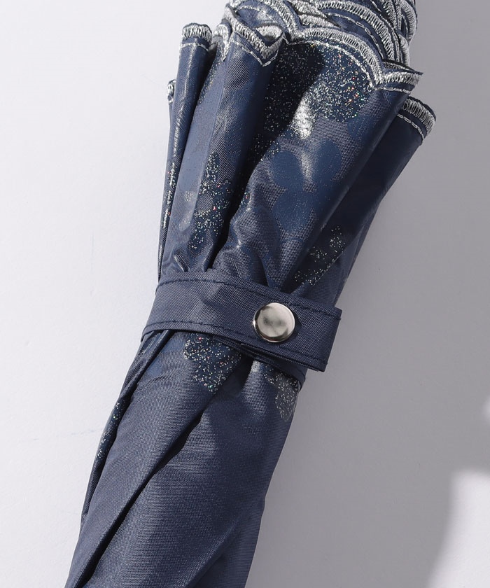 【ランバンオンブルー】日傘 LANVIN en Bleu（ランバン オン ブルー）晴雨兼用折りたたみ日傘
