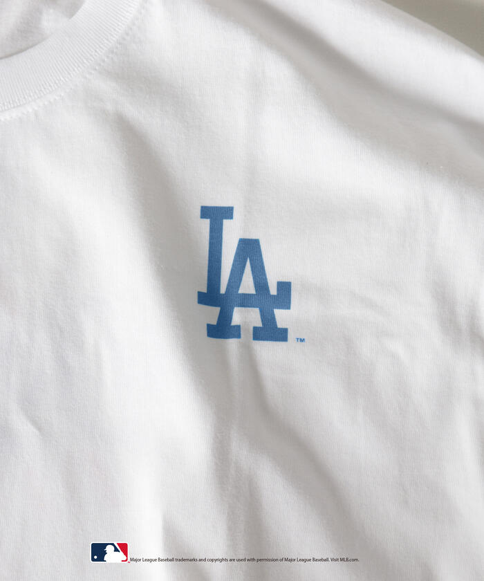 セール】”Dodgers(ドジャース)” プリントTシャツ(504195224