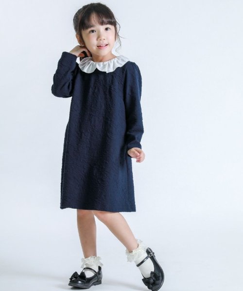 セール10 Off 洗える フラワージャガード 長袖ワンピース コムサイズム キッズ Comme Ca Ism Kids D Fashion セール10 Off 洗える フラワージャガード 長袖ワンピース コムサイズム キッズ Comme Ca Ism Kids D Fashion