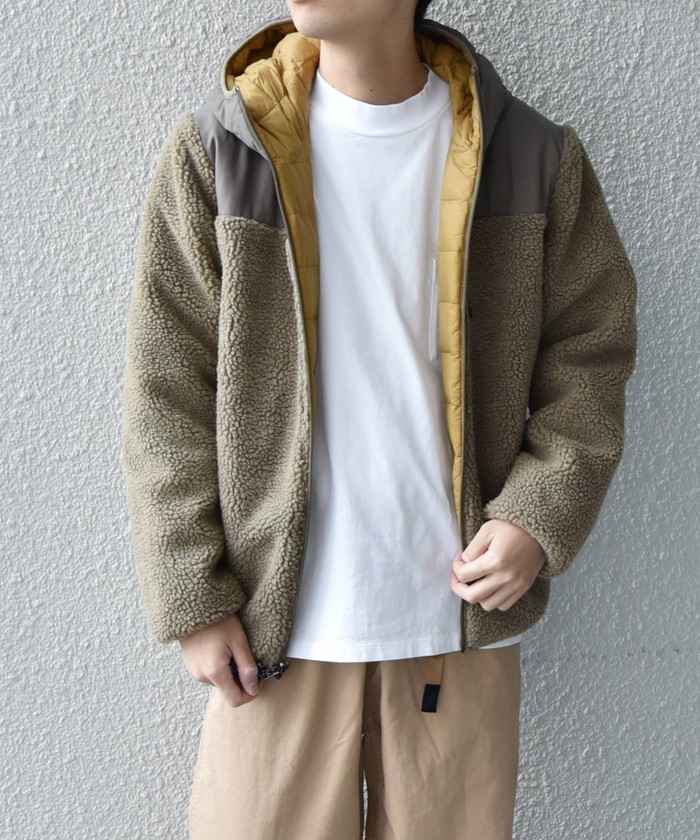 セール 50%OFF】【WEB限定/SHIPS any別注】 TAION: ボアフリース セール 50%OFF】【WEB限定/SHIPS any別注】 TAION: ボアフリース