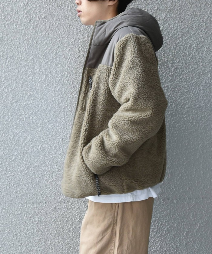 セール 50%OFF】【WEB限定/SHIPS any別注】 TAION: ボアフリース セール 50%OFF】【WEB限定/SHIPS any別注】 TAION: ボアフリース