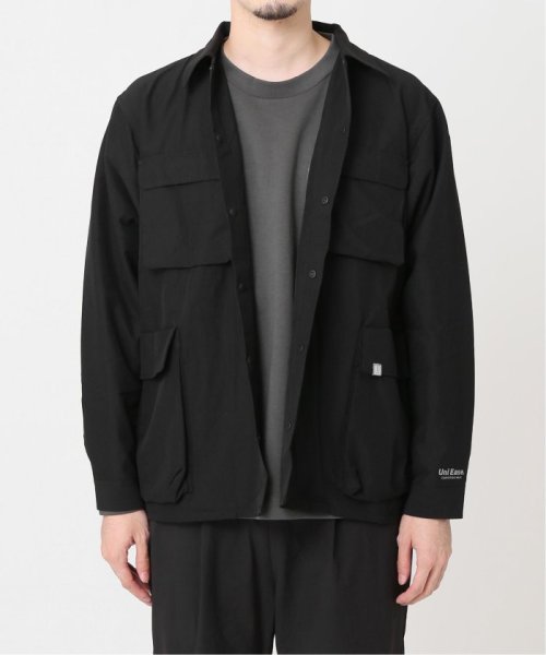 【Uni Ease×relume/ユニイース】別注 Micro Rip シャツブルゾン