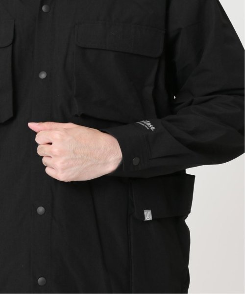 【Uni Ease×relume/ユニイース】別注 Micro Rip シャツブルゾン