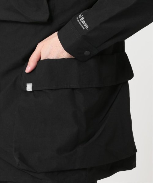 【Uni Ease×relume/ユニイース】別注 Micro Rip シャツブルゾン