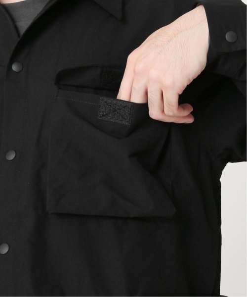 【Uni Ease×relume/ユニイース】別注 Micro Rip シャツブルゾン