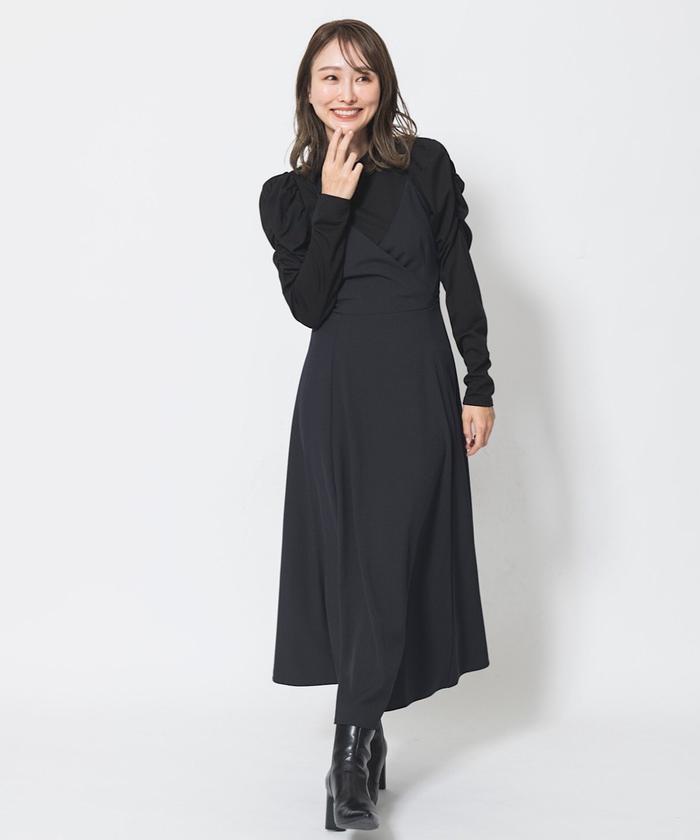 バックリボンキャミワンピース(504242294) | AND COUTURE(AND バックリボンキャミワンピース(504242294) | AND COUTURE(AND