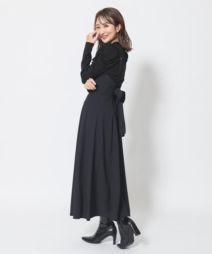 バックリボンキャミワンピース(504242294) | AND COUTURE(AND バックリボンキャミワンピース(504242294) | AND COUTURE(AND