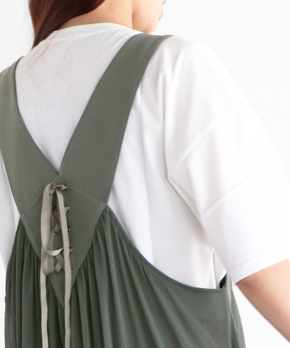 【2022新春福袋】 新品未使用タグつきレースアップジャンパースカート 悲恋様専用 LASUD - その他