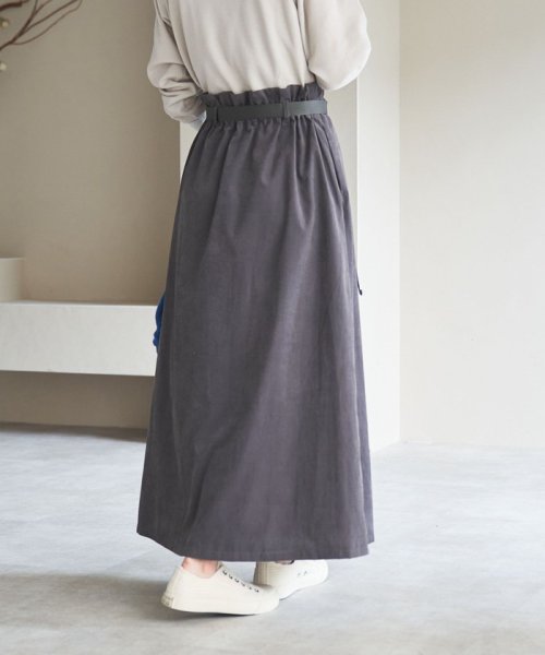 セール60%OFF】【WEB限定】秋冬に馴染むスウェード風素材。ラップ