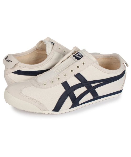 オニツカタイガー Onitsuka Tiger メキシコ 66 スリッポン スニーカー メンズ レディース Mexico 66 Slip On ベージュ 118 オニツカタイガー Onitsukatiger D Fashion