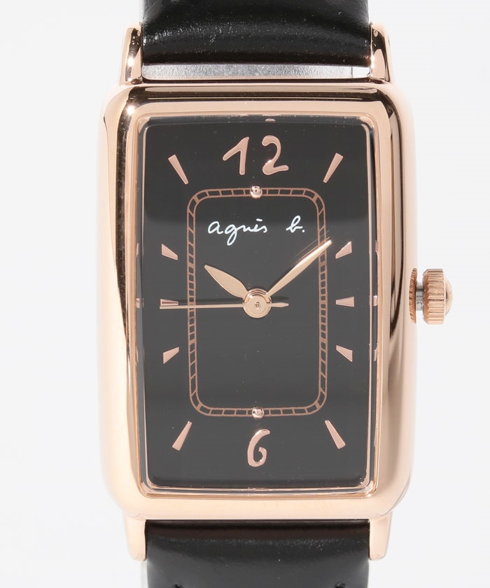 agnes b. 「Marcello」　クラシックレクタングル　FCSK916 agnes b. 「Marcello」クラシックレクタングルFCSK916