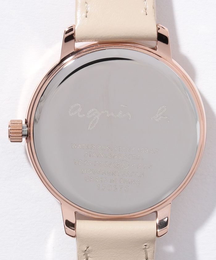 agnès b. アナログ時計 LM02 WATCH FCST984 時計 LM02 WATCH FCST984 時計(504221675) | アニエスベー ファム