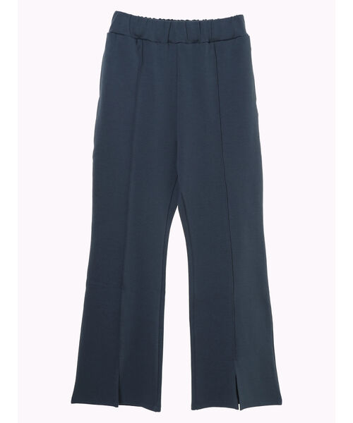 LEONARD FASHION パープル フレアパンツ 40 LEONARD FASHION パープル フレアパンツ 40 LEONARD FASHION