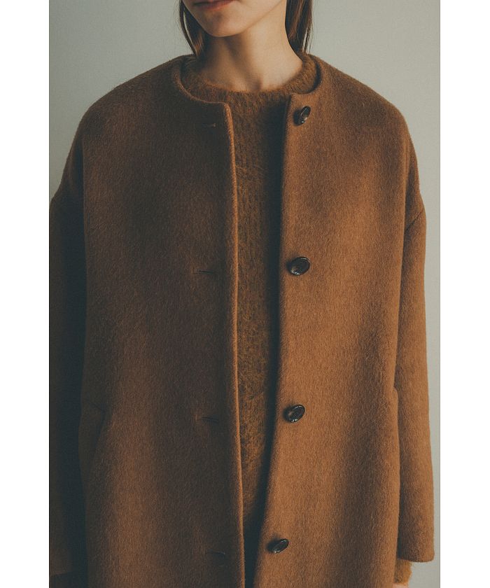 セール】COLLORLESS WOOL COCOON COAT(504220194) | クラネ セール】COLLORLESS WOOL COCOON COAT(504220194) | クラネ