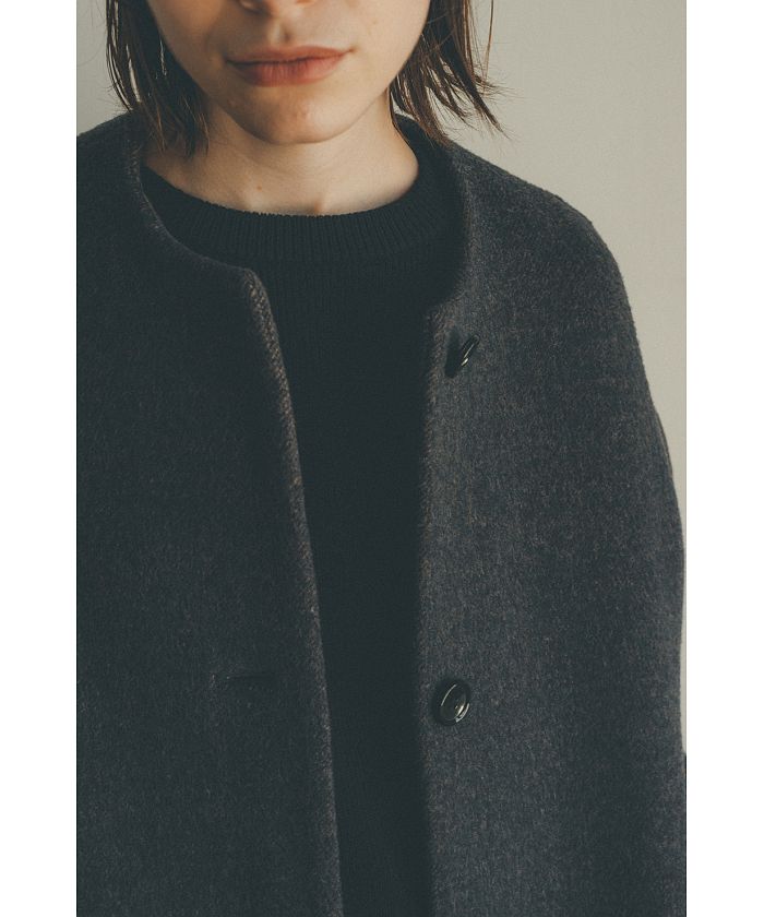 セール】COLLORLESS WOOL COCOON COAT(504220194) | クラネ