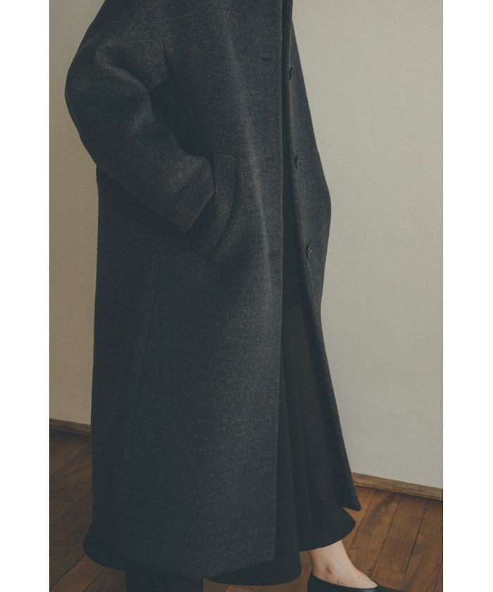 セール】COLLORLESS WOOL COCOON COAT(504220194) | クラネ セール】COLLORLESS WOOL COCOON COAT(504220194) | クラネ
