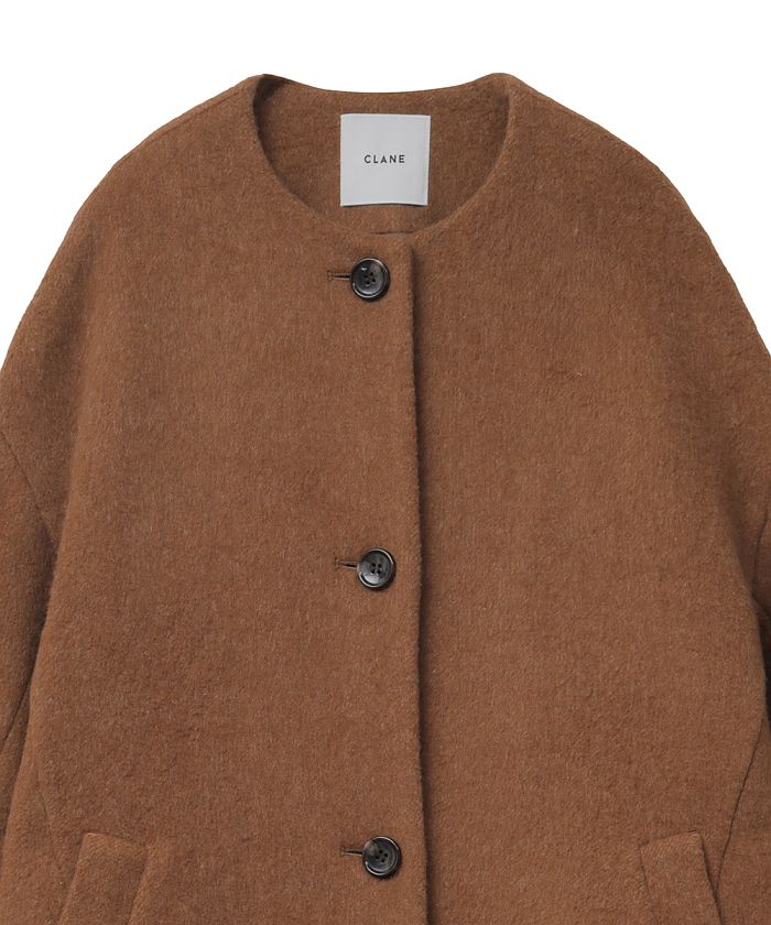 セール】COLLORLESS WOOL COCOON COAT(504220194) | クラネ セール】COLLORLESS WOOL COCOON COAT(504220194) | クラネ