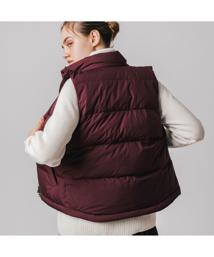 LACOSTE フード着脱ダウンベスト ぎこちな 34
