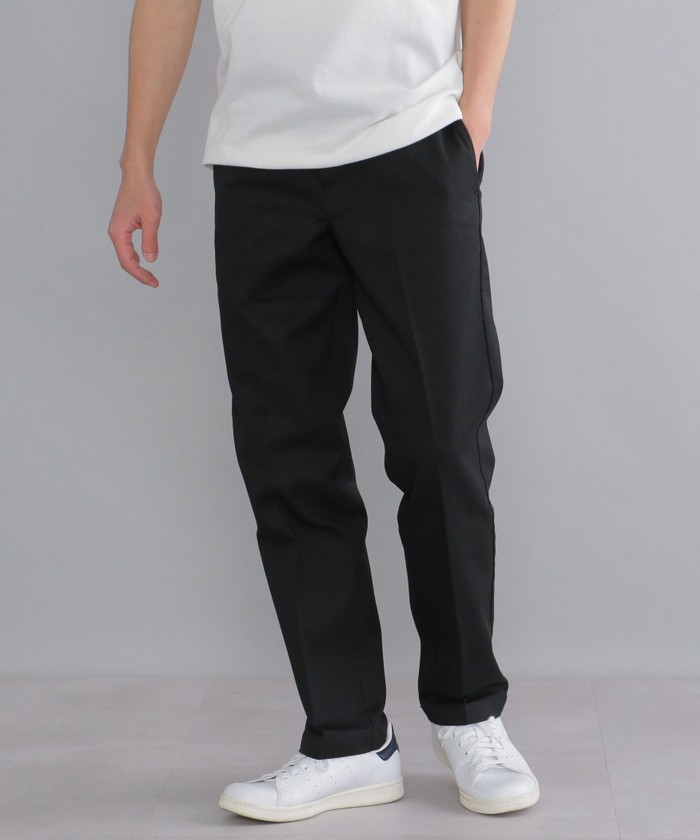 Dickies ships別注 テーパード ワーク パンツ ブラウン Mさイズ SHIPS別注】Dickies: テーパード ワーク チノパンツ｜ SHIPS
