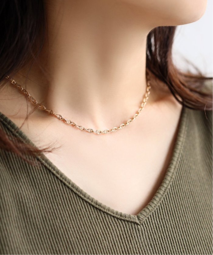 タングルチェーン38cmネックレス K10(504250541) | リラ(Lilas