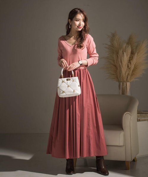 ドッキングヘップバーンワンピース 手洗い可能 ビッキー Vicky D Fashion ドッキングヘップバーンワンピース 手洗い可能 ビッキー Vicky D Fashion