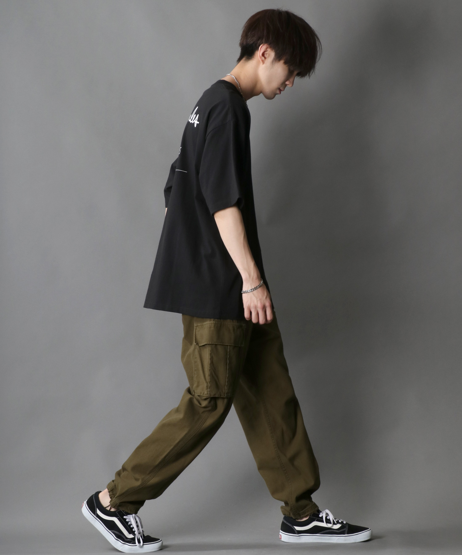 クーポン】【セール20%OFF】【SITRY】Loose fit cargo pants/ルーズ