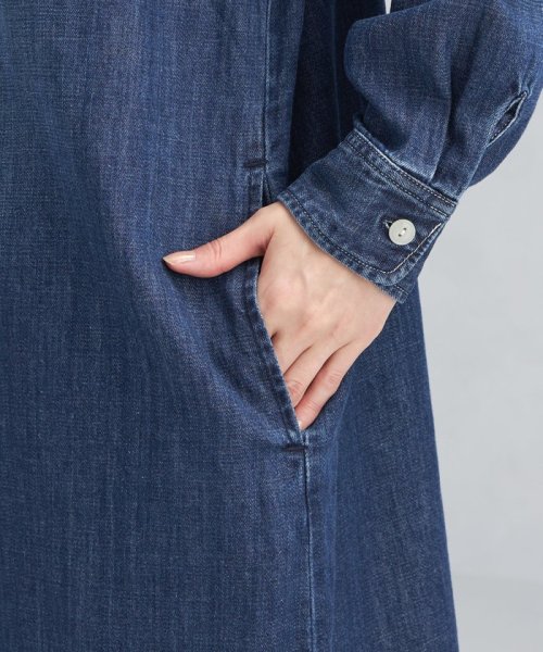 セール 別注 Lee Green Label Relaxing リー グリーンレーベルリラクシング デニム シャツ ワンピース ワンピース グリーンレーベルリラクシング Green Label Relaxing D Fashion