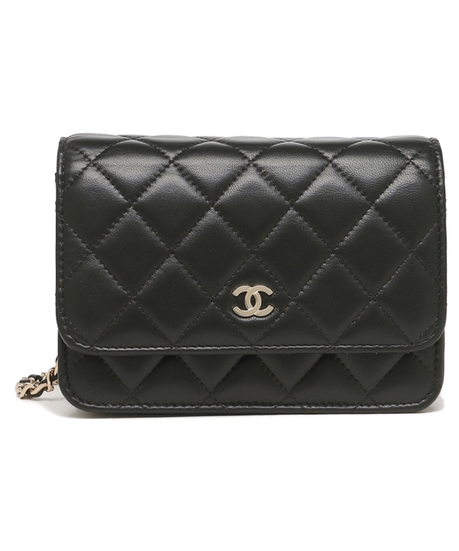タイムセール激安 CHANEL レザー 長財布