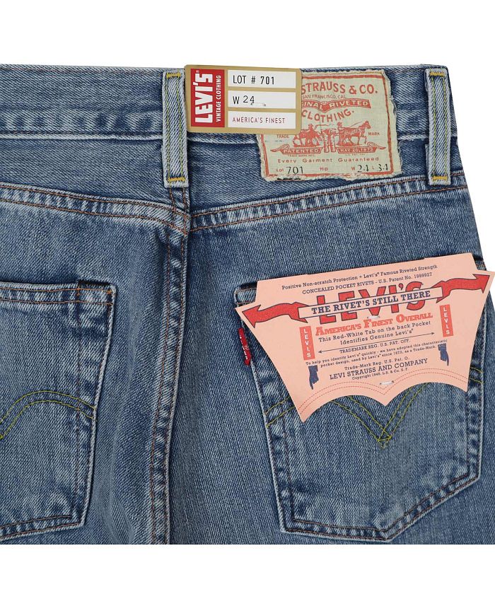 新品】Levis Vintage Clothing 701 24リーバイス