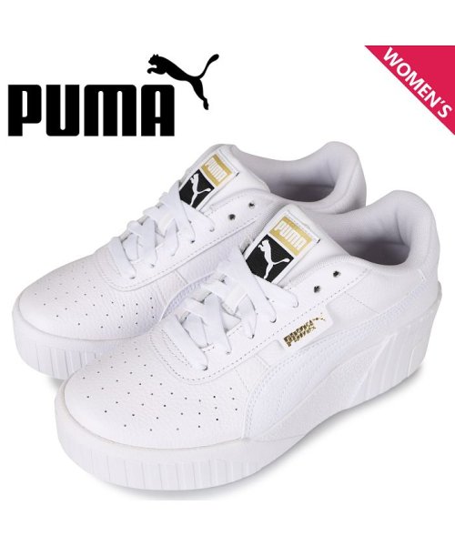 Puma プーマ スニーカー レディース 厚底 カリ ウェッジ Cali Wedge ホワイト 白 01 プーマ Puma D Fashion