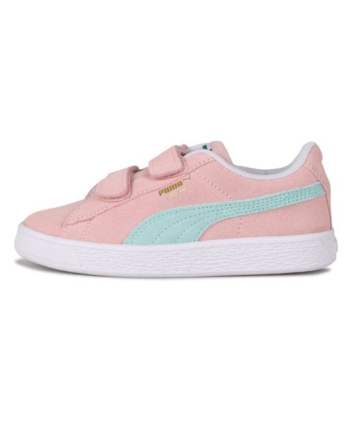 Puma プーマ スウェード クラシック スニーカー キッズ スエード ベルクロ Suede Classic 21 V Ps ピンク 10 プーマ Puma D Fashion Puma プーマ スウェード クラシック スニーカー キッズ スエード ベルクロ Suede Classic 21 V Ps ピンク 10 プーマ Puma D Fashion