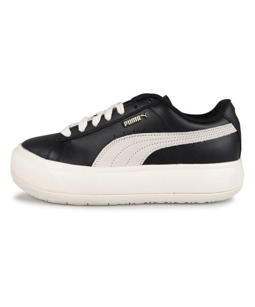 Puma プーマ スウェード マユ レザー スニーカー レディース 厚底 スエード Wmns Suede Mayu Leather ブラック 黒 プーマ Puma D Fashion Puma プーマ スウェード マユ レザー スニーカー レディース 厚底 スエード Wmns Suede Mayu Leather ブラック 黒 プーマ Puma D Fashion
