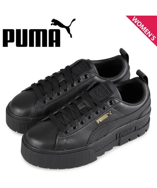 PUMA プーマ スニーカー レディース 厚底 メイズ クラシック WMNS MAYZE CLASSIC ブラック 黒  384209－02(504254484) | プーマ(PUMA) - d fashion