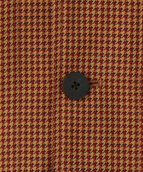 ACTIVE COTTON POLYESTER ハウンドトゥースジャケット