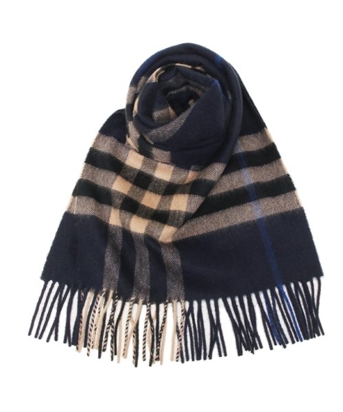 クーポン セール 21 Off バーバリー マフラー クラシック チェック ブルー メンズ レディース Burberry 806 バーバリー Burberry D Fashion
