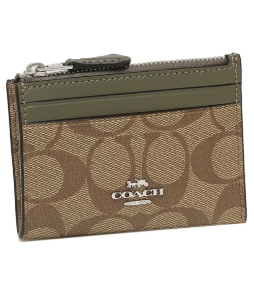 クーポン セール59 Off コーチ アウトレット コインケース パスケース シグネチャー ベージュ カーキ レディース Coach 808 Svstg コーチ Coach D Fashion クーポン セール59 Off コーチ アウトレット コインケース パスケース シグネチャー ベージュ カーキ レディース Coach 808 Svstg コーチ Coach D Fashion