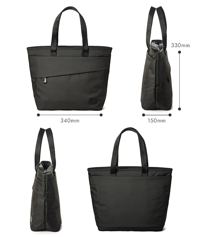 PORTER VIEW ポーター　ビュー　トートバッグ　ブラック VIEW（PORTER） ポーター ビュー トートバッグ(L) 695-05761