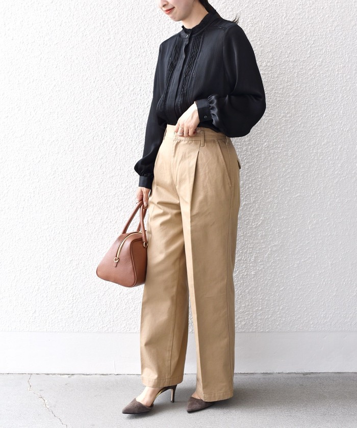 セール 50%OFF】〈手洗い可能〉ドット／ソリッドフリル