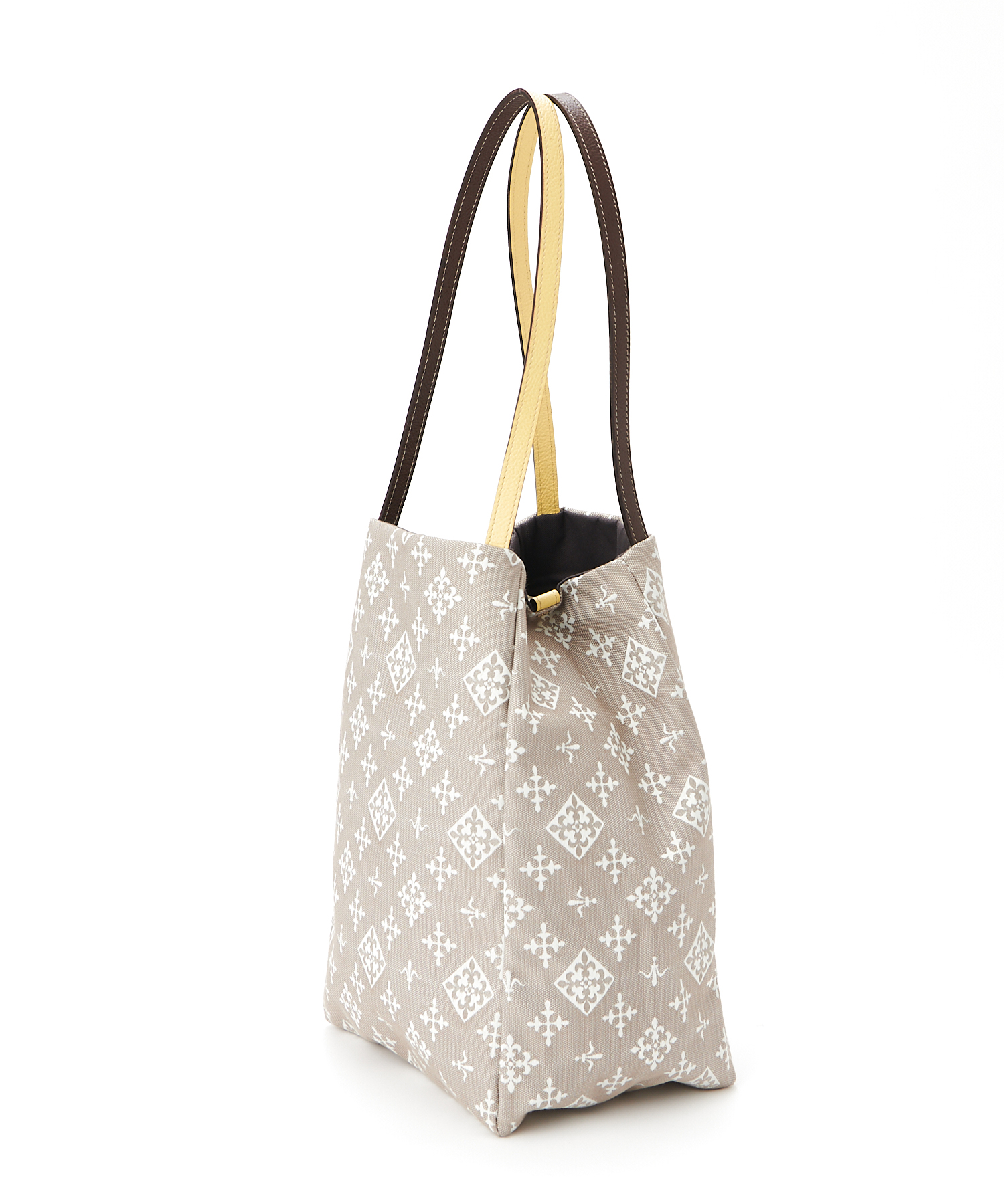 美品✨russet ラシット ペンシルトートバッグ コットンジャガード 総柄 セール】ペンシルトートバッグ S【コットンジャガード】(SA-208