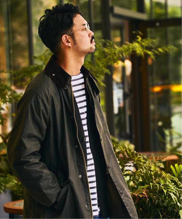 セール 30%OFF】【Barbour / バブアー】OVERSIZE WAX BURGHLEY