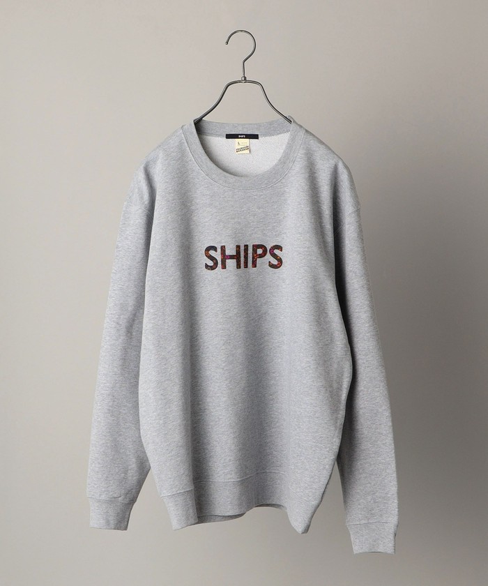 お歳暮・冬ギフト特集 - おとなの週末お取り寄せ倶楽部 50%OFF】【WEB限定】SHIPS: セール フラワー柄 ユニ ロゴ SHIPS トップス