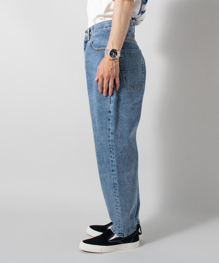 セール 50%OFF】バギーテーパードデニムパンツ(504165445